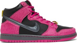 Nike Кроссовки Run The Jewels x Dunk High SB '4/20', розовый dx4356 600 | pink