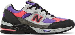 New Balance Кроссовки Palace x Wmns 991 Made in England 'Black Ultra Violet', фиолетовый w991ple | purple