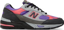 New Balance Кроссовки Palace x 991 Made in England 'Black Ultra Violet', фиолетовый m991ple | purple