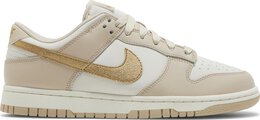 Nike Кроссовки Wmns Dunk Low 'Gold Swoosh', белый dx5930 001 | white