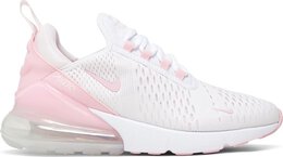 Nike Кроссовки Wmns Air Max 270 'White Soft Pink', белый fj4575 100 | white