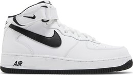Nike Кроссовки Air Force 1 Mid '07 'White Black', белый dv0806 101 | white