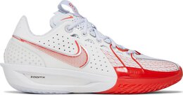Nike Кроссовки Air Zoom GT Cut 3 'White Picante Red', белый dv2913 101 | white
