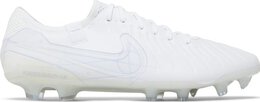 Nike Кроссовки Tiempo Legend 10 Elite FG 'Triple White', белый dz3183 100 | white