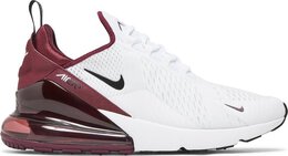 Nike Кроссовки Air Max 270 'White Night Maroon', белый fn6858 681 | white