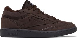 Reebok Кроссовки Adsum x Club C Mid 2 'Dark Brown', коричневый if7935 | brown