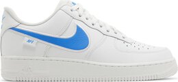 Nike Кроссовки Air Force 1 '07 'Blue Label - White Photo Blue', белый fn7804 100 | white