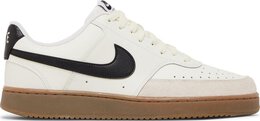 Nike Кроссовки Court Vision Low 'White Black Gum', белый fq8075 133 | white