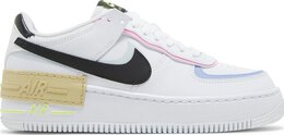 Nike Кроссовки Wmns Air Force 1 Shadow 'White Black Pastel', белый fj0735 100 | white
