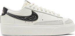 Nike Кроссовки Wmns Blazer Low Platform 'Needlework', белый fj4556 133 | white