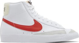 Nike Кроссовки Blazer Mid '77 Vintage 'White Picante Red', белый bq6806 122 | white
