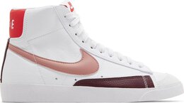 Nike Кроссовки Wmns Blazer Mid '77 Next Nature 'White Red Stardust', белый dq4124 105 | white