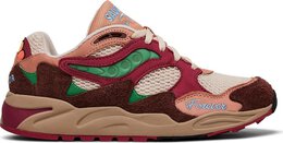 Saucony Кроссовки Jae Tips x Grid Shadow 2 'What's the Occasion? - Wear To The Party', коричневый s70826 2 | brown