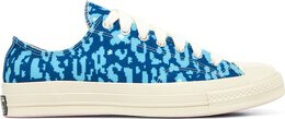 Converse Кроссовки Golf Le Fleur x Chuck 70 Low 'Digital Leopard Pack - Blue', синий a08168c | blue