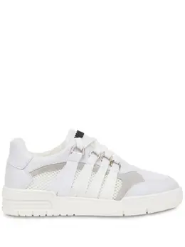 Moschino logo-tape leather sneakers 23771533