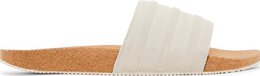 Adidas Кроссовки Adilette Premium Slides 'Cork Pack - Wonder White', кремовый id2016 | cream