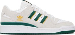 Adidas Кроссовки Forum 84 Low ADV 'Crystal White Dark Green', кремовый ig7583 | cream