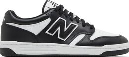 New Balance Кроссовки 480 'White Black', белый bb480lba | white