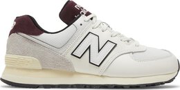 New Balance Кроссовки 574 'White Burgundy', белый u574yr2 | white
