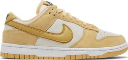 Nike Кроссовки Wmns Dunk Low LX 'Gold Suede', загар dv7411 200 | tan