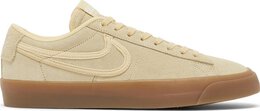 Nike Кроссовки Blazer Low Pro GT Premium SB 'Pale Vanilla Gum', загар fn7404 200 | tan