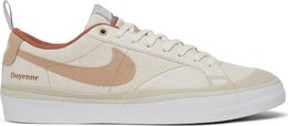 Nike Кроссовки Doyenne Skateboards x Blazer Low SB 'Harmony of Opposite', загар dz3406 100 | tan