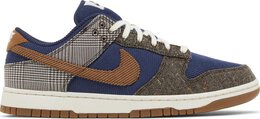 Nike Кроссовки Dunk Low 'Tweed Corduroy', коричневый fq8746 410 | brown