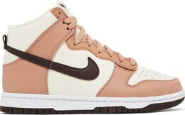 Nike Кроссовки Wmns Dunk High 'Dusted Clay', коричневый fq2755 200 | brown