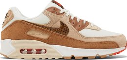Nike Кроссовки Wmns Air Max 90 AMD 'Brown Snakeskin', коричневый dx9502 100 | brown