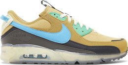 Nike Кроссовки Air Max Terrascape 90 'Wheat Gold Blue Lightning', коричневый dq3987 700 | brown