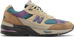 New Balance Кроссовки Palace x 991 Made in England 'Taos Taupe Grape', бирюзовый m991pal | teal