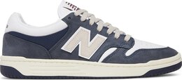New Balance Кроссовки Numeric 480 'Navy White', синий nm480dnv | blue