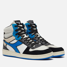 Кроссовки Diadora Magic Basket Mid Twin, цвет белый, размер 44.5 EU 179291-c5174-4800801