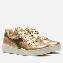 Женские кроссовки Diadora Heritage B.560 Metallic, цвет золотой, размер 38.5 EU 181204-25059-4800654