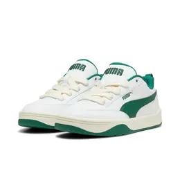 Кеды Puma Park Lifestyle, полнота F, размер 43, белый/зеленый 102953149223