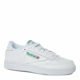 Кеды Reebok Club C 85, размер 44 EU, белый/зеленый 4673155683