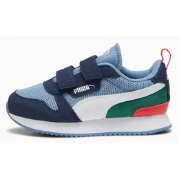 Кроссовки Puma R78 Kids’ Trainers, размер 1 UK, Navy-Vine Green-Club Red 102956616801