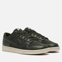 Кроссовки Nike Dunk Low Retro Premium, цвет оливковый, размер 36.5 EU dz2538-300-4804670