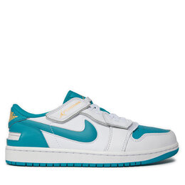Кроссовки Nike Air Jordan 1 Low Flyease DM1206 174 White/Celestial Gold/Aquatone, белый синий 267512 | azul/blanco