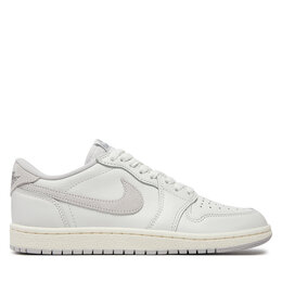 Кроссовки Nike Air Jordan 1 low 85 FB9933 100 Summit White/Lt Smoke Grey, белый 268450 | blanco
