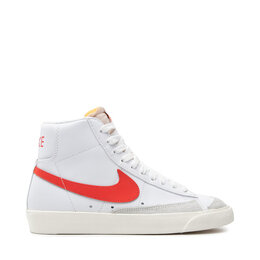 Кроссовки Nike W Blazer '77 CZ1055 101 White/Habanero Red/Sail, белый 268752 | blanco