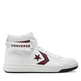 Кроссовки Converse Pro Blaze V2 Leather A06627C White/Cherry Daze/White, белый 268140 | blanco
