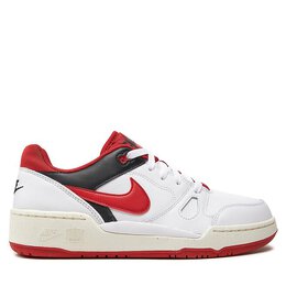Кроссовки Nike Full Force Lo FB1362 102 White/Mystic Red/Black/Sail, белый 268703 | blanco