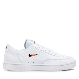 Кроссовки Nike Court Vintage Prem CT1726 100 White/Black/Total Orange, белый 268753 | blanco