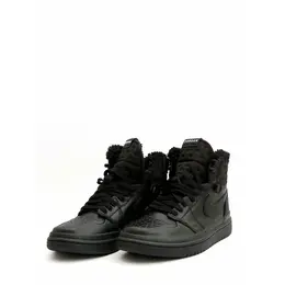 Кроссовки Nike Air Jordan 1, размер 35 RU (5.5 US), черные 102618543207
