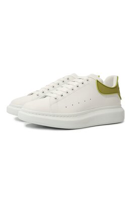 Кожаные кеды Oversized Alexander McQueen 727394/whxmt