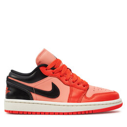 Кроссовки Nike Air Jordan 1 Low Se DM3379 600 Crimson Bliss/Black, коралл dm3379 600 | coral