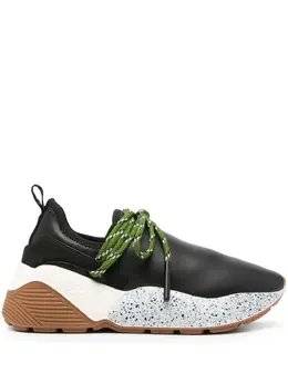 Stella McCartney Eclypse faux-leather sneakers - 36 BEIGE 810318e00162-beige-36