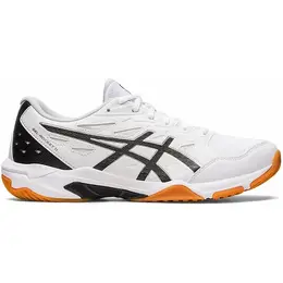Кроссовки Asics GEL-ROCKET 11, полнота F, размер 10H US, белый, черный 4358570008
