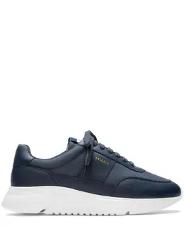 Axel Arigato logo-print panelled leather sneakers 23784474
